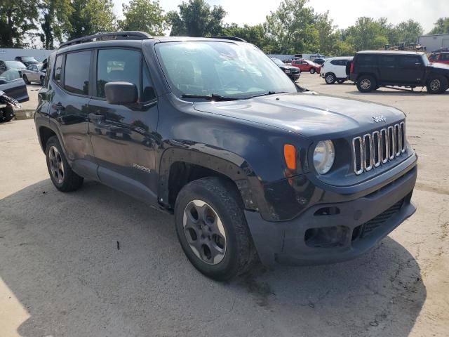 ZACCJBAB3JPG95107 - 2018 JEEP RENEGADE SPORT Czarny zdjęcie 4