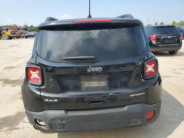 ZACCJBAB3JPG95107 - 2018 JEEP RENEGADE SPORT Czarny zdjęcie 6