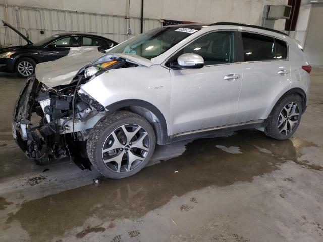 KNDPRCA6XK7615979 - 2019 KIA SPORTAGE SX SILVER photo 1