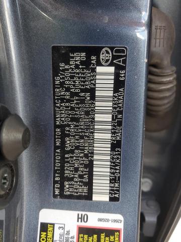 2T1BURHEXHC790362 - 2017 TOYOTA COROLLA L 蓝色 照片 13