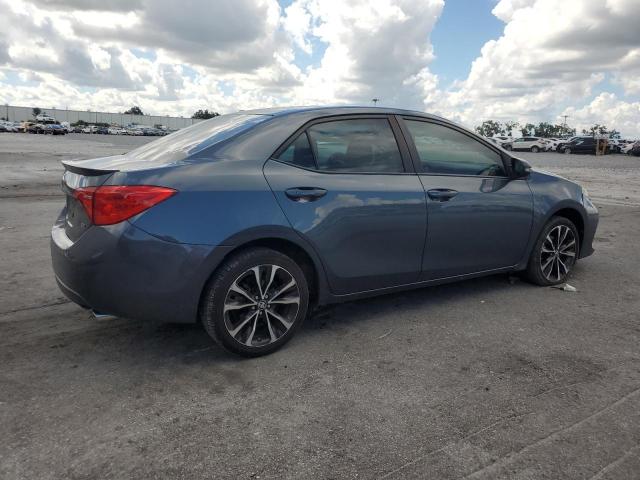 2T1BURHEXHC790362 - 2017 TOYOTA COROLLA L 蓝色 照片 3