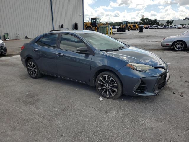 2T1BURHEXHC790362 - 2017 TOYOTA COROLLA L 蓝色 照片 4