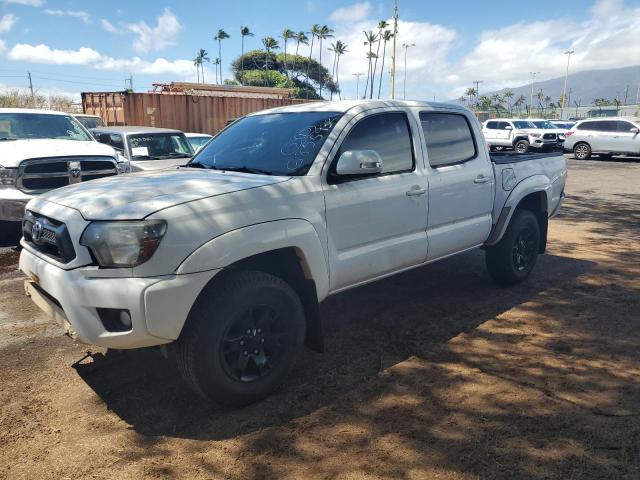 5TFJU4GN5FX089016 - 2015 TOYOTA TACOMA DOUBLE CAB PRERUNNER WHITE photo 1