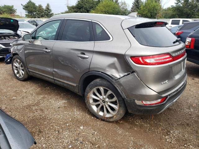 5LMCJ2D96GUJ00064 - 2016 LINCOLN MKC SELECT Szary zdjęcie 2