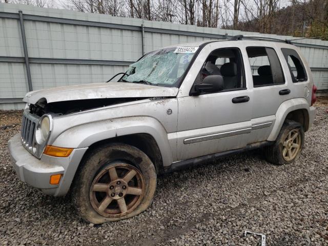 1J4GL58K77W506080 - 2007 JEEP LIBERTY LIMITED SILVER photo 1