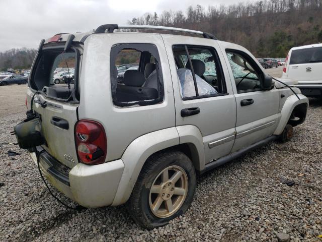 1J4GL58K77W506080 - 2007 JEEP LIBERTY LIMITED SILVER photo 3