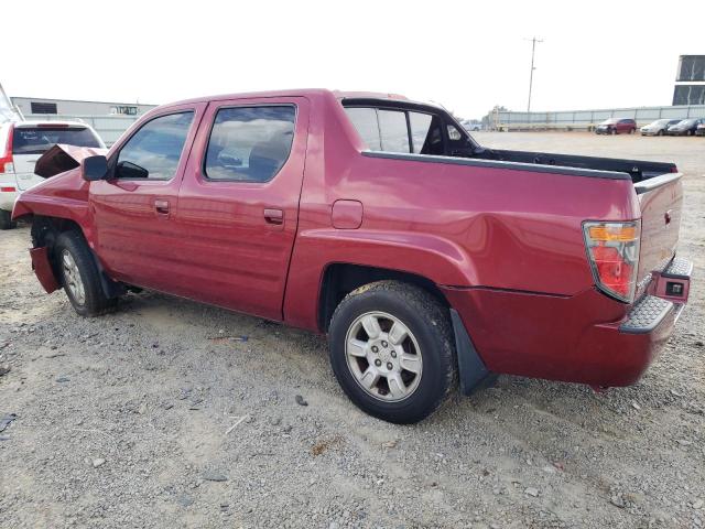 2HJYK16596H528562 - 2006 HONDA RIDGELINE RTL BURGUNDY photo 2