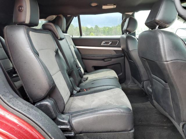 1FM5K8D89HGD43158 - 2017 FORD EXPLORER XLT RED photo 11