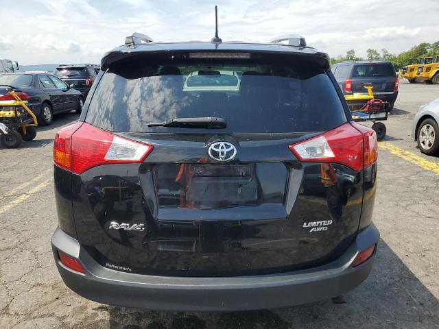 2T3DFREV3DW082395 - 2013 TOYOTA RAV4 LIMITED BLACK photo 6