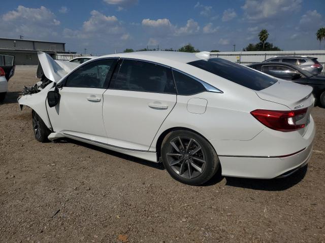 1HGCV1F52NA003346 - 2022 HONDA ACCORD EXL WHITE photo 2