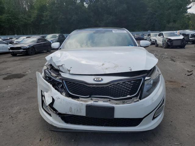 5XXGN4A7XFG440379 - 2015 KIA OPTIMA EX WHITE photo 5