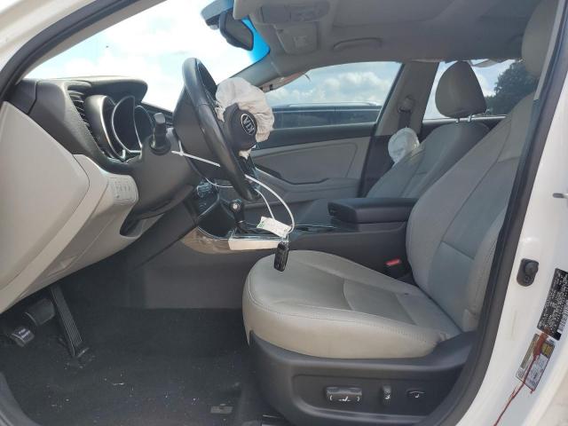 5XXGN4A7XFG440379 - 2015 KIA OPTIMA EX WHITE photo 7