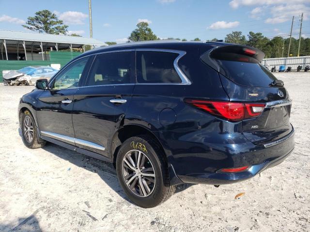 5N1DL0MM6KC529603 - 2019 INFINITI QX60 LUXE BLUE photo 2