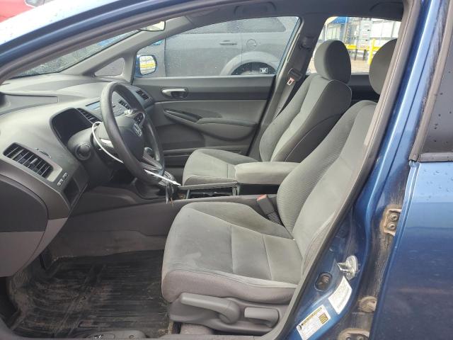 2HGFA1F51BH510468 - 2011 HONDA CIVIC LX BLUE photo 7