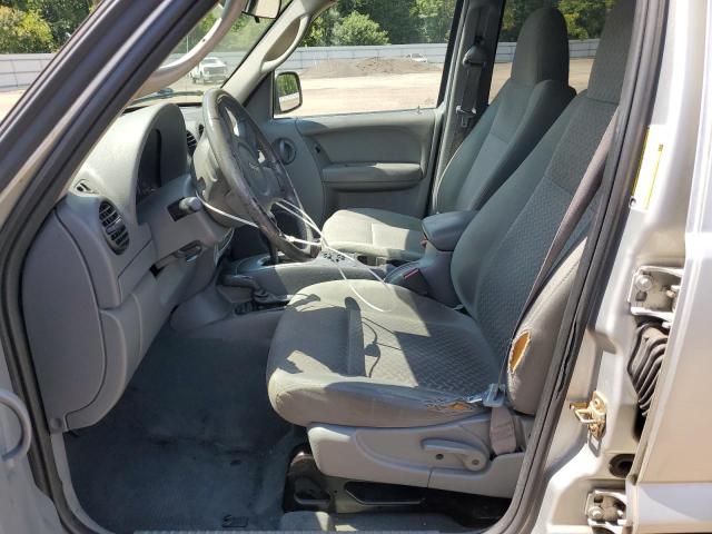 1J4GL38K15W722752 - 2005 JEEP LIBERTY RENEGADE SILVER photo 7