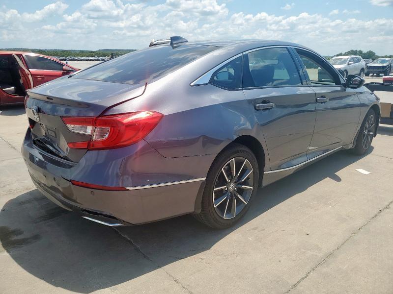1HGCV1F5XNA073581 - 2022 HONDA ACCORD EXL GRAY photo 3
