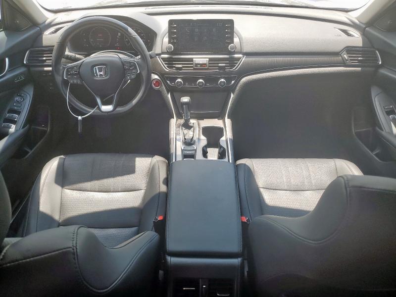 1HGCV1F5XNA073581 - 2022 HONDA ACCORD EXL GRAY photo 8