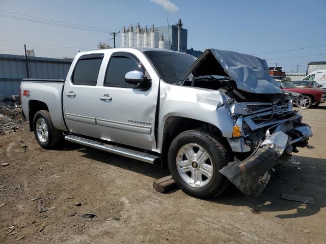 3GCPKSE72DG360964 - 2013 CHEVROLET SILVERADO K1500 LT SILVER photo 4