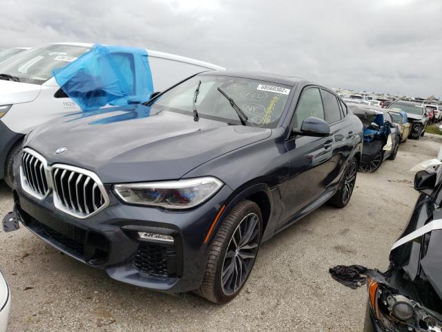 5UXCY4C05L9C49842 - 2020 BMW X6 SDRIVE 40I CHARCOAL photo 2