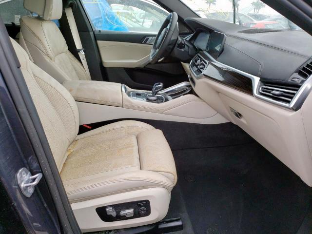 5UXCY4C05L9C49842 - 2020 BMW X6 SDRIVE 40I CHARCOAL photo 5