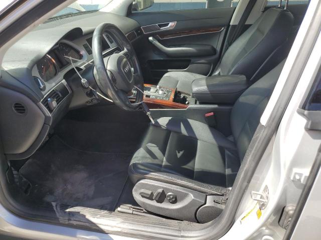 WAUKGAFB6BN054327 - 2011 AUDI A6 PRESTIGE Silber Foto 7