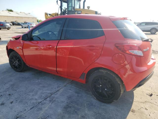 JM1DE1HY5B0102447 - 2011 MAZDA MAZDA2 RED photo 2