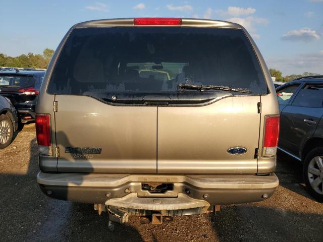 1FMSU43P34EC84290 - 2004 FORD EXCURSION LIMITED GRAY photo 6