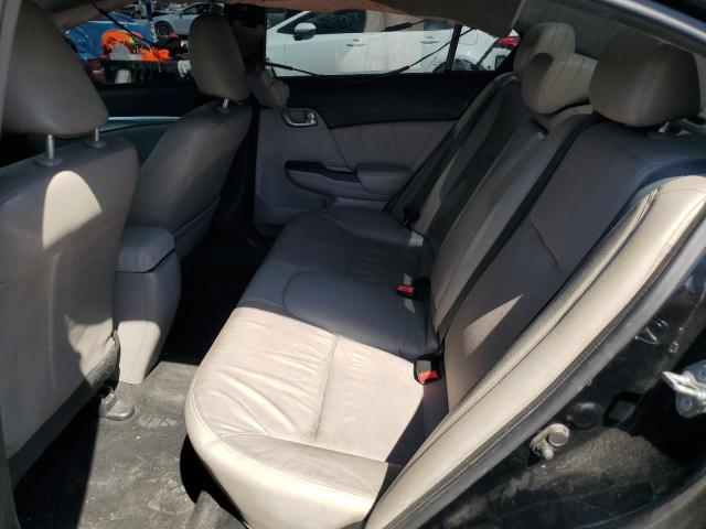 19XFB2F98DE212387 - 2013 HONDA CIVIC EXL BLACK photo 10
