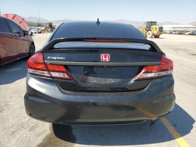 19XFB2F98DE212387 - 2013 HONDA CIVIC EXL BLACK photo 6
