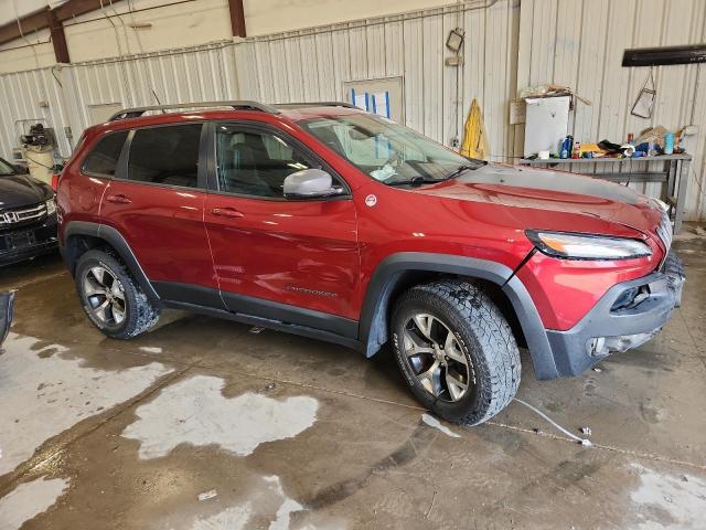 1C4PJMBS6FW501384 - 2015 JEEP CHEROKEE TRAILHAWK MAROON photo 4