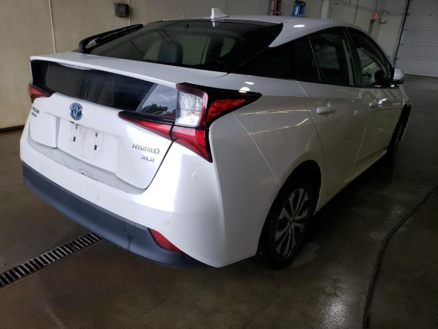 JTDL9RFU2K3012721 - 2019 TOYOTA PRIUS Ақ фото 3