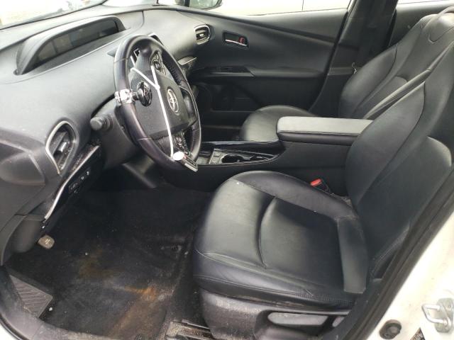 JTDL9RFU2K3012721 - 2019 TOYOTA PRIUS Ақ фото 7