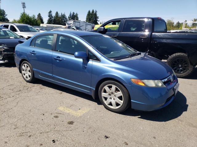 1HGFA16568L078973 - 2008 HONDA CIVIC LX ლურჯი ფოტო 4