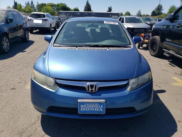 1HGFA16568L078973 - 2008 HONDA CIVIC LX ლურჯი ფოტო 5