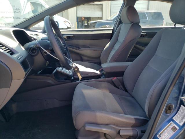 1HGFA16568L078973 - 2008 HONDA CIVIC LX ლურჯი ფოტო 7