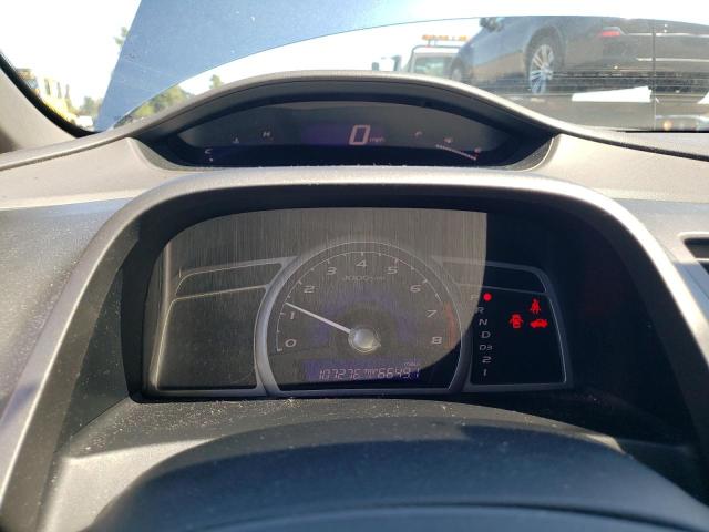 1HGFA16568L078973 - 2008 HONDA CIVIC LX ლურჯი ფოტო 9