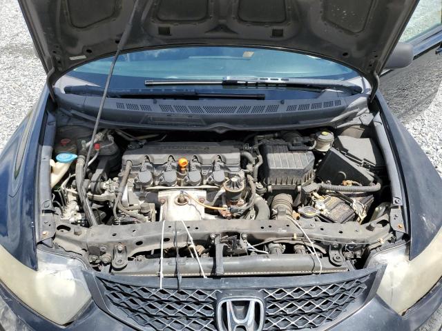 2HGFG12829H525084 - 2009 HONDA CIVIC EX 黑色 照片 11