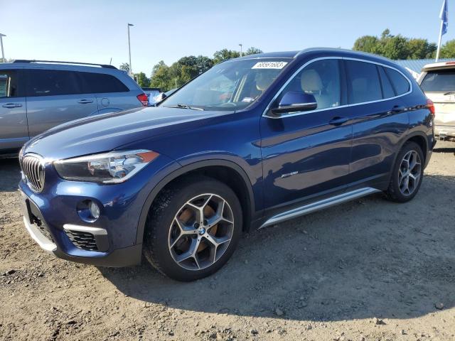 WBXHT3C34J5F90991 - 2018 BMW X1 XDRIVE28I BLUE photo 1