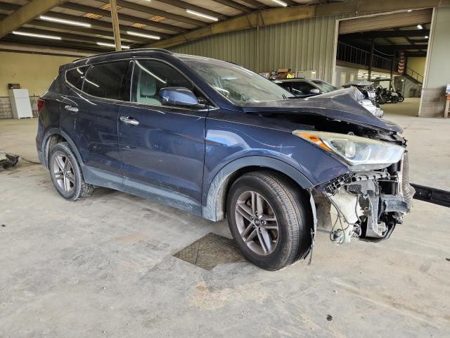 5NMZU3LB7HH017674 - 2017 HYUNDAI SANTA FE S BLUE photo 4