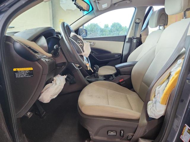 5NMZU3LB7HH017674 - 2017 HYUNDAI SANTA FE S BLUE photo 7