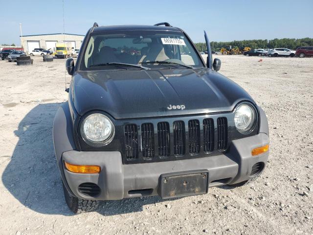 1J4GL48K14W324879 - 2004 JEEP LIBERTY SPORT BLACK photo 5
