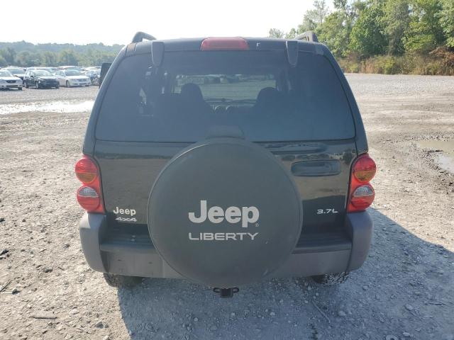 1J4GL48K14W324879 - 2004 JEEP LIBERTY SPORT BLACK photo 6