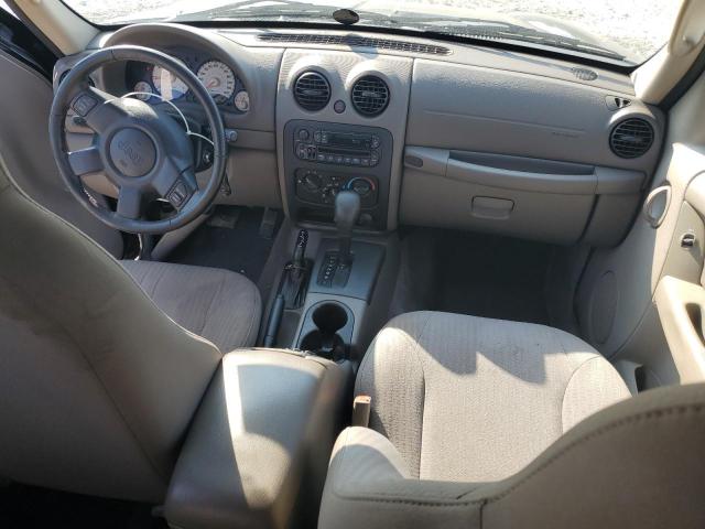 1J4GL48K14W324879 - 2004 JEEP LIBERTY SPORT BLACK photo 8