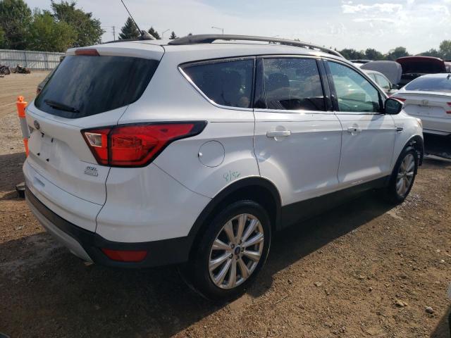 1FMCU0HD5KUA68391 - 2019 FORD ESCAPE SEL WHITE photo 3