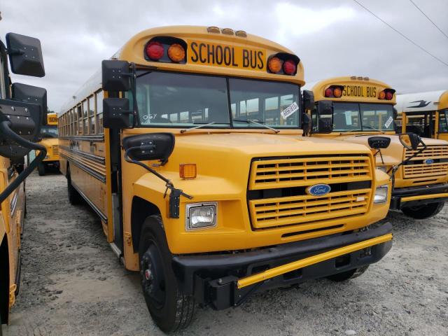 1FDXJ75C0PVA09264 - 1993 FORD BUS CHASSI B700F YELLOW photo 1