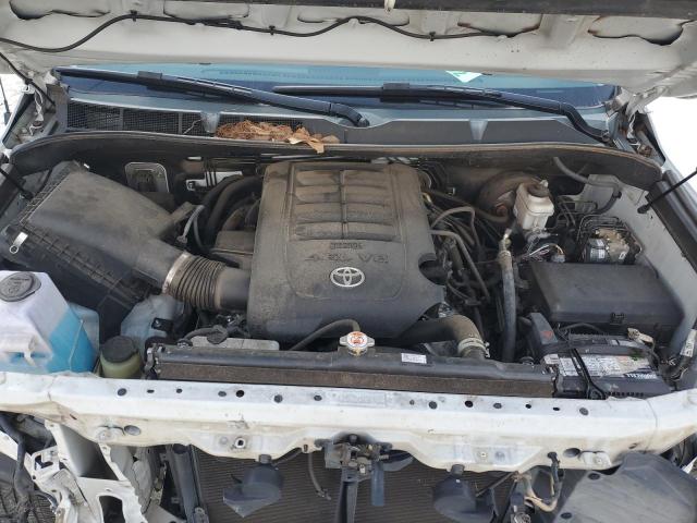 5TFRM5F18KX143801 - 2019 TOYOTA TUNDRA DOUBLE CAB SR/SR5 WHITE photo 11