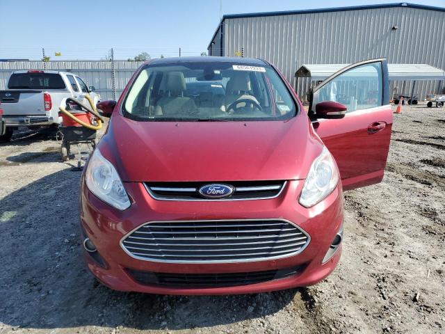 1FADP5BU2GL100108 - 2016 FORD C-MAX SEL RED photo 5