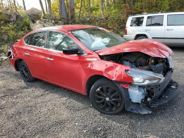 3N1AB7AP8JL617236 - 2018 NISSAN SENTRA S RED photo 4