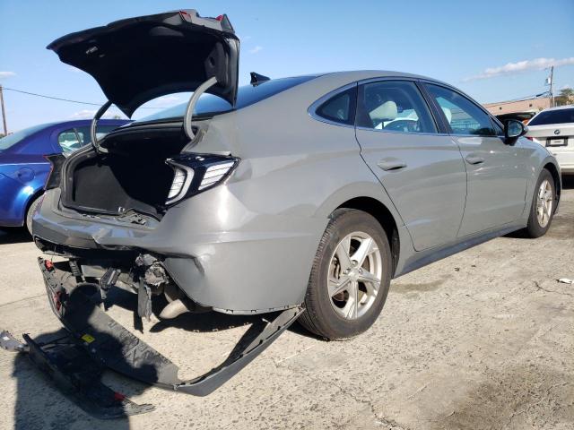 5NPEG4JA0MH112628 - 2021 HYUNDAI SONATA SE GRAY photo 3