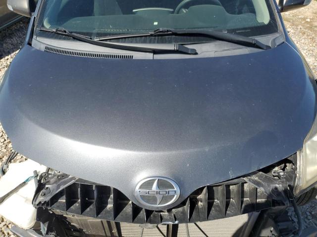 JTKKUPB42D1037775 - 2013 TOYOTA SCION XD GRAY photo 11